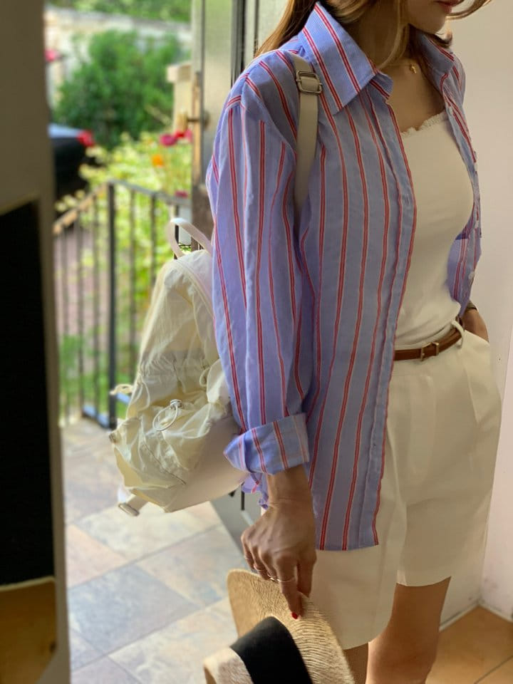 Elmu - Korean Women Fashion - #momslook - Ma Sha L Shirt - 2