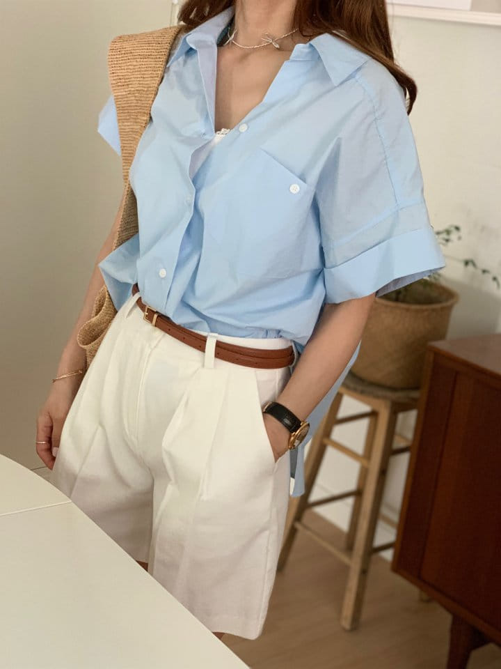 Elmu - Korean Women Fashion - #momslook - Cavera Shirt - 9