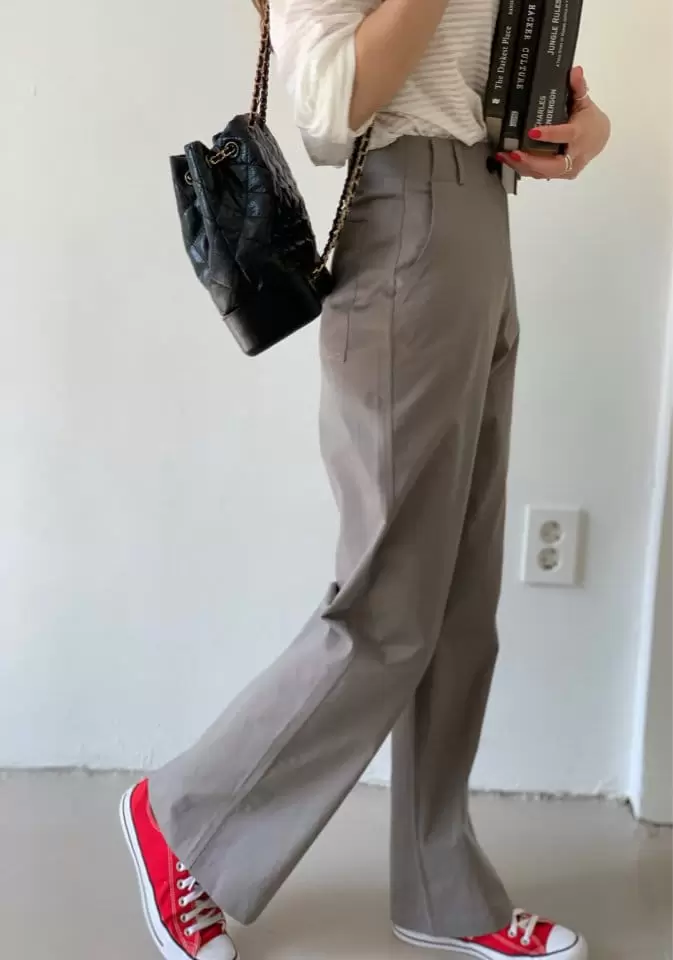 Elmu - Korean Women Fashion - #momslook - M Daily Pants - 8