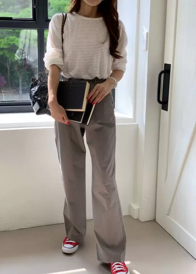 Elmu - Korean Women Fashion - #thelittlethings - M Daily Pants - 7