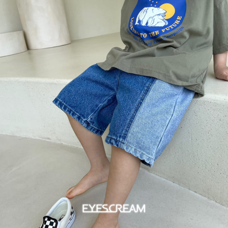 Eyescream - Korean Children Fashion - #Kfashion4kids - S Reverse Denim Shorts - 9