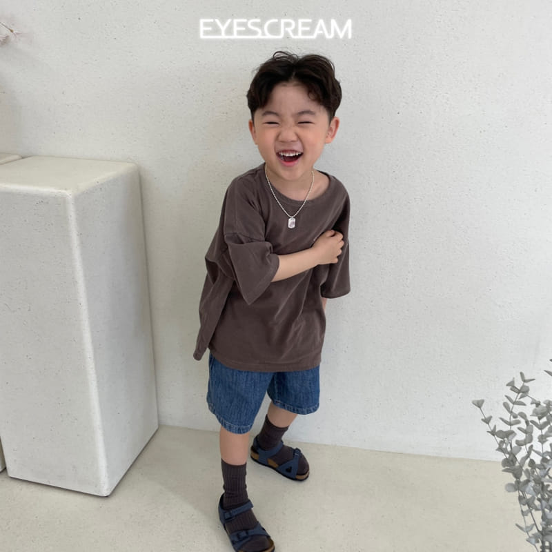 Eyescream - Korean Children Fashion - #childofig - Slush Denim Pants - 8