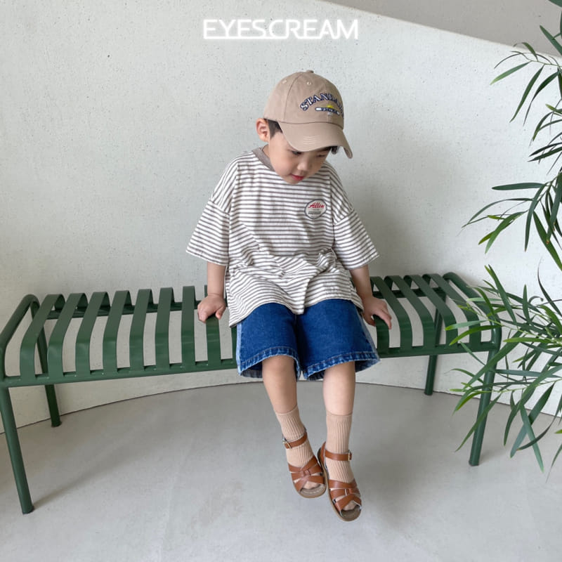 Eyescream - Korean Children Fashion - #childofig - Signature Denim Short Pants - 7