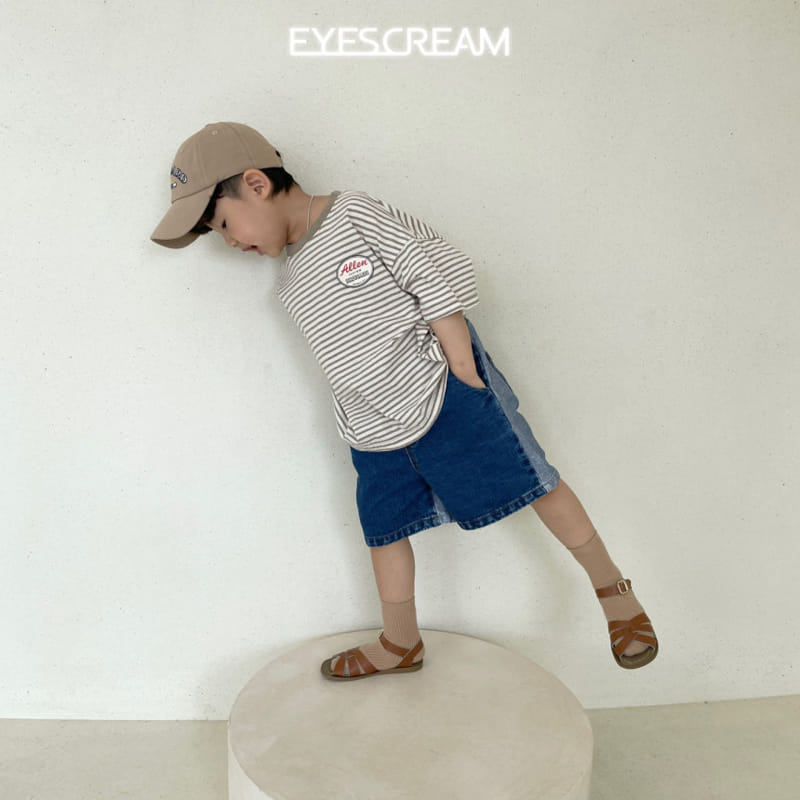 Eyescream - Korean Children Fashion - #childrensboutique - Signature Denim Short Pants - 8