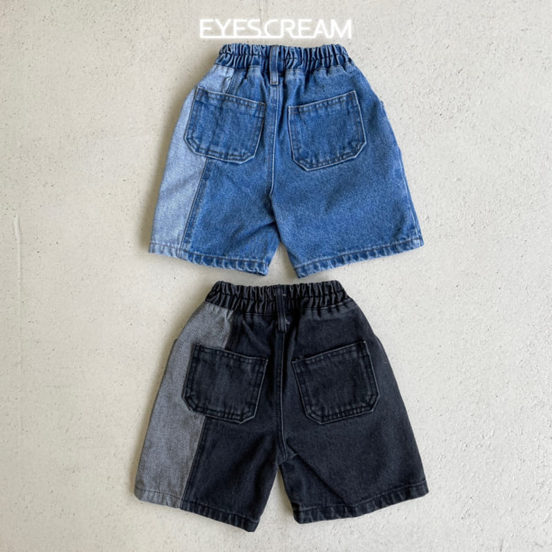 Eyescream - Korean Children Fashion - #designkidswear - S Reverse Denim Shorts - 4