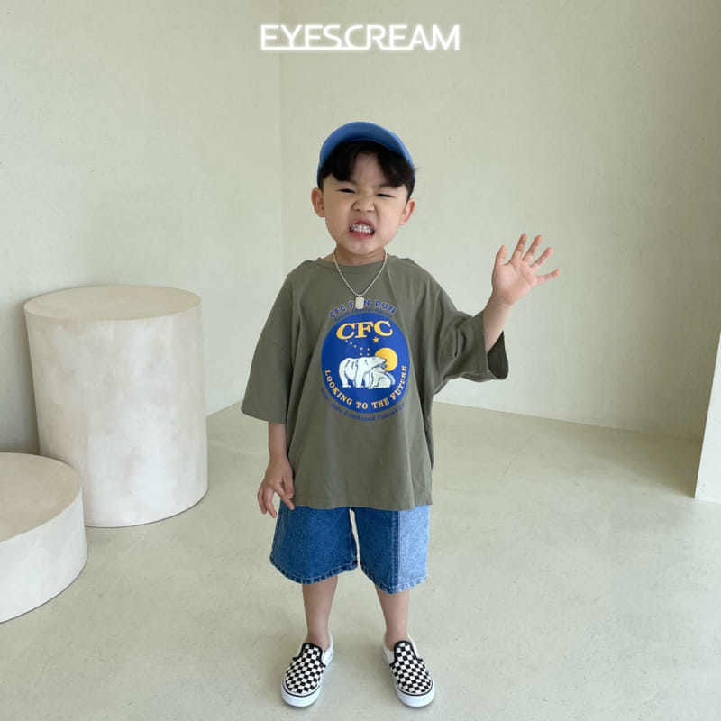 Eyescream - Korean Children Fashion - #fashionkids - S Reverse Denim Shorts - 5