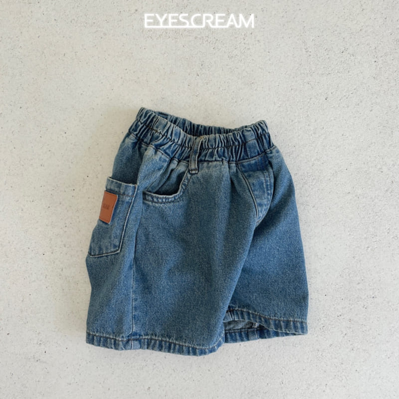 Eyescream - Korean Children Fashion - #kidsshorts - Dirty Denim Pants - 3