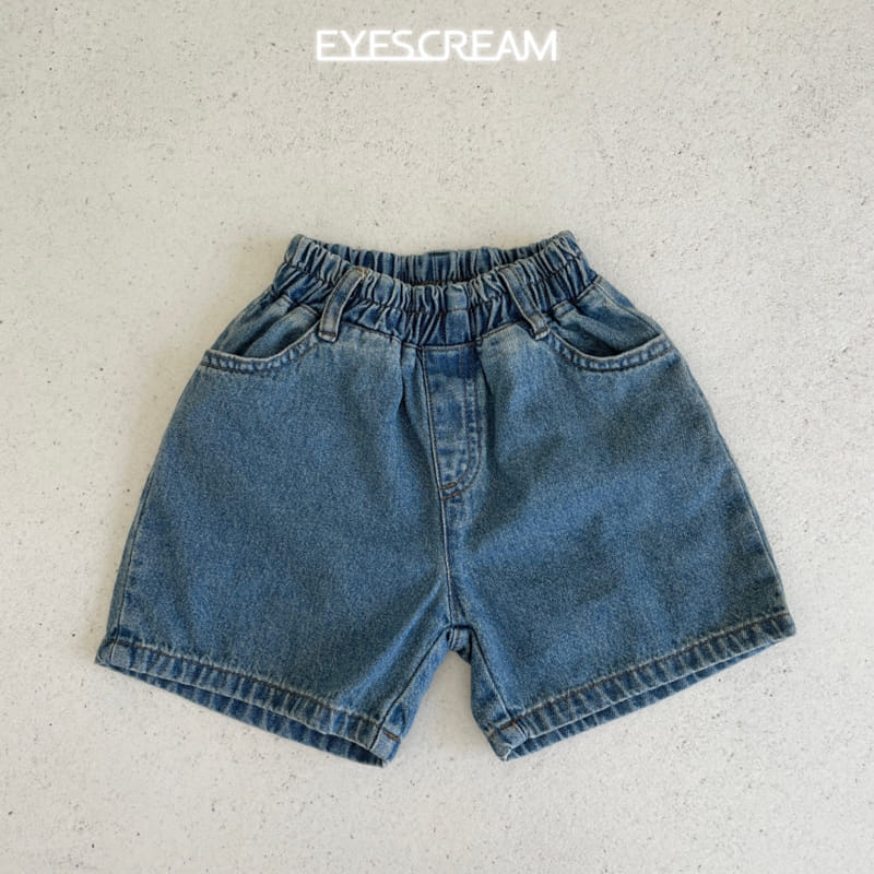 Eyescream - Korean Children Fashion - #kidsshorts - Dirty Denim Pants - 4