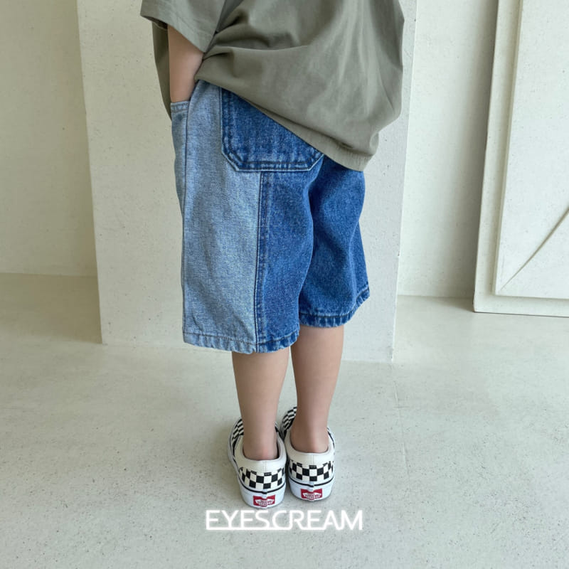 Eyescream - Korean Children Fashion - #kidzfashiontrend - S Reverse Denim Shorts - 8