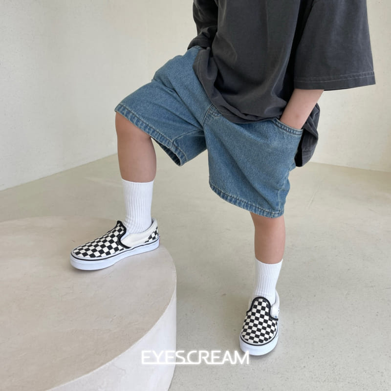 Eyescream - Korean Children Fashion - #littlefashionista - Dirty Denim Pants - 7