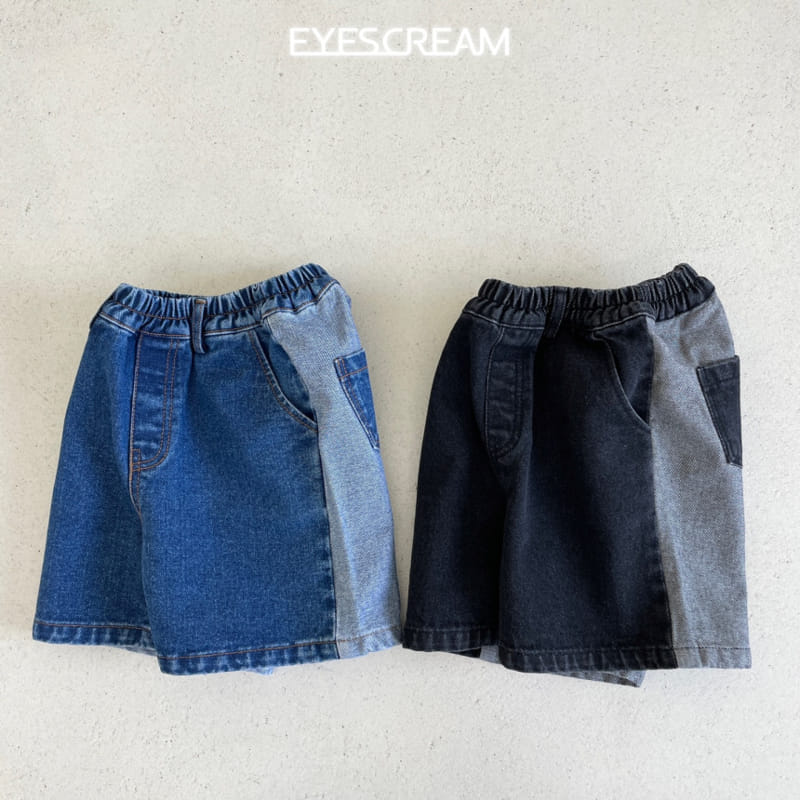 Eyescream - Korean Children Fashion - #magicofchildhood - Signature Denim Short Pants - 3