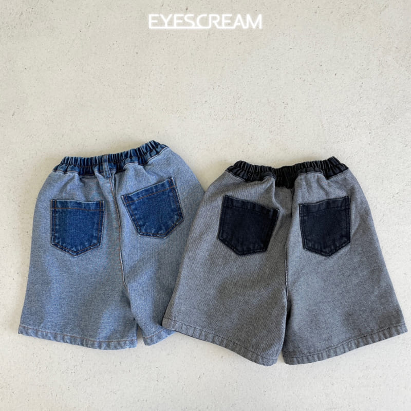 Eyescream - Korean Children Fashion - #magicofchildhood - Signature Denim Short Pants - 4