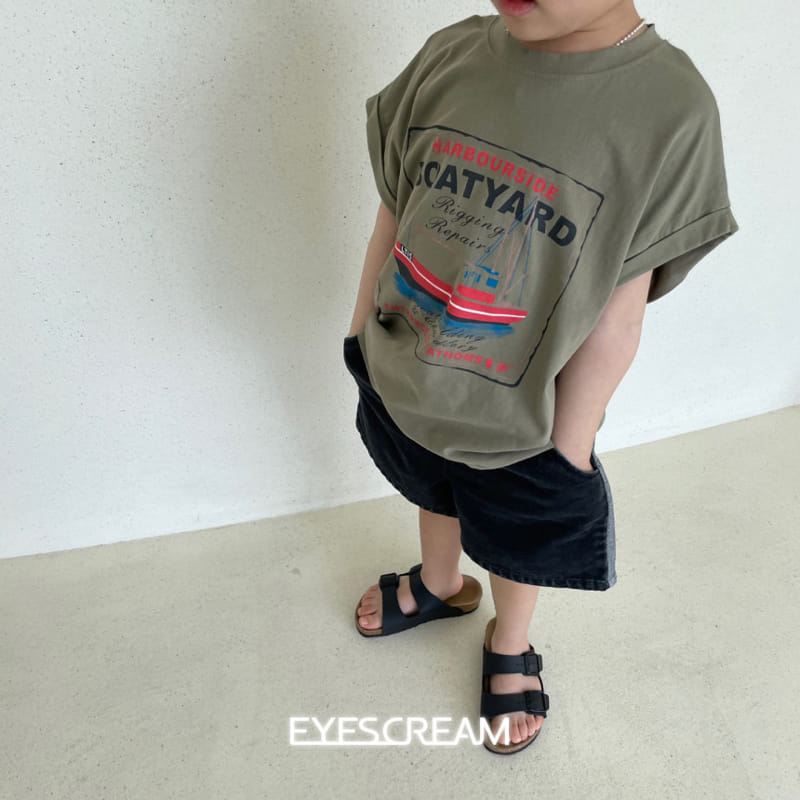 Eyescream - Korean Children Fashion - #toddlerclothing - Boat Sleevelss Tee - 7