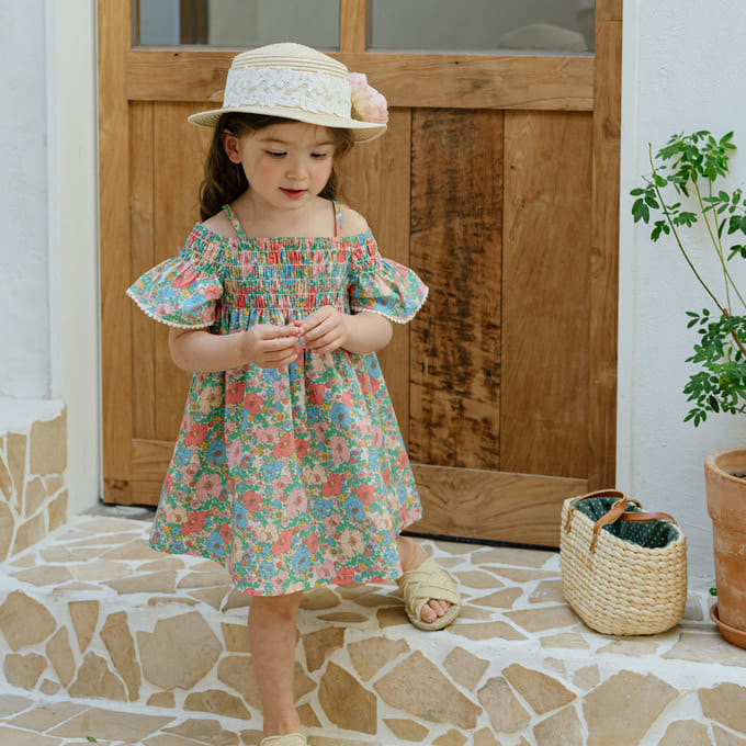 Flo - Korean Children Fashion - #childofig - Shiny One-Piece