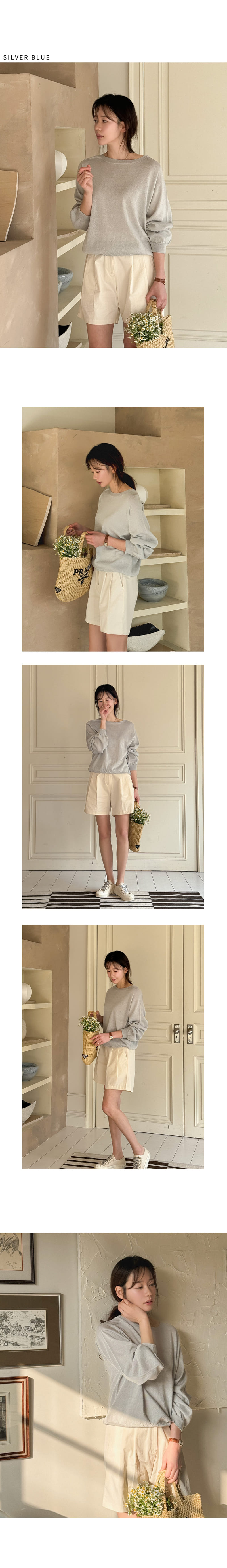 Floaty - Korean Women Fashion - #momslook - Wholegarment Summer Knit - 4