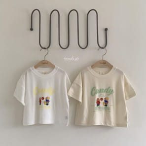 Fondue - Korean Children Fashion - #fashionkids - Candy Yum Yum Tee