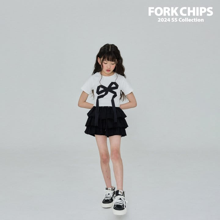 Fork Chips - Korean Children Fashion - #Kfashion4kids - Chi Chi Kan Kan Skirt - 2