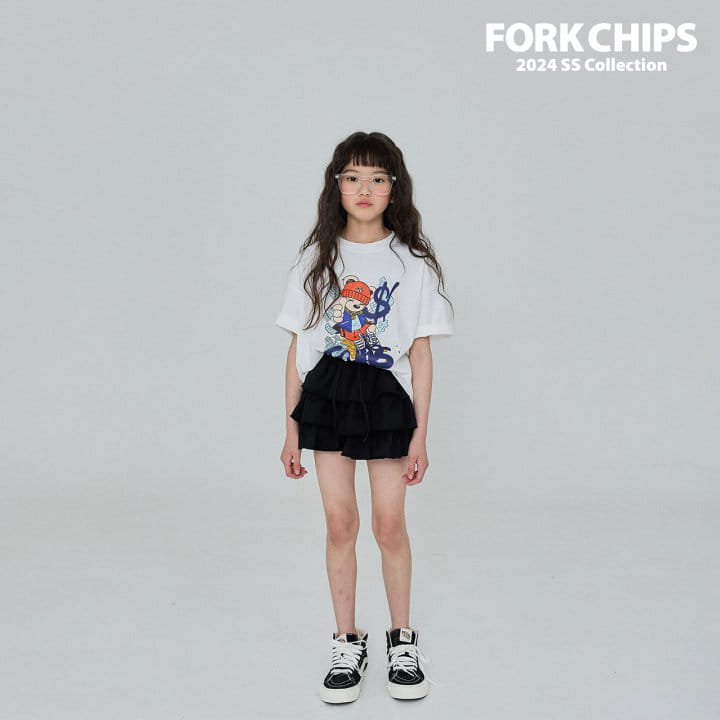 Fork Chips - Korean Children Fashion - #childofig - Hip Hop Bear Tee - 10