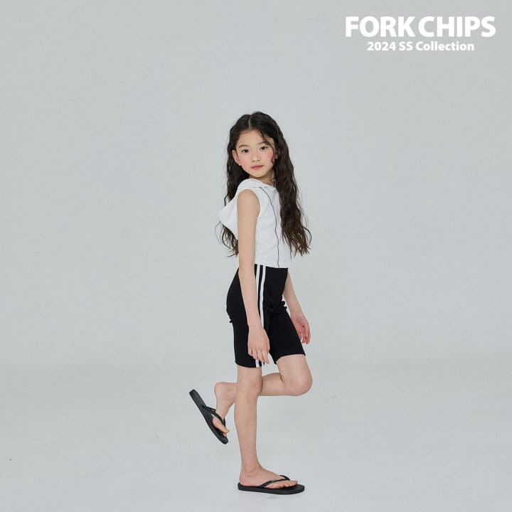 Fork Chips - Korean Children Fashion - #childofig - Walker Short Leggings - 10