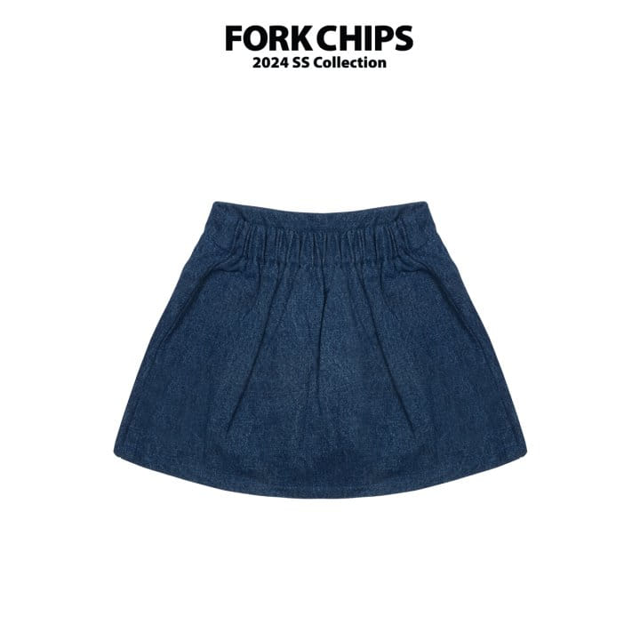 Fork Chips - Korean Children Fashion - #childofig - Berry Pearl Skirt - 7