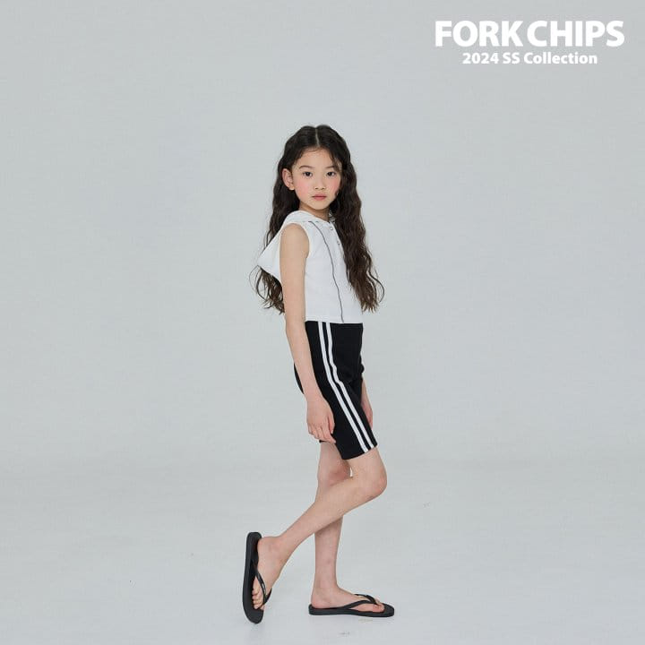 Fork Chips - Korean Children Fashion - #childrensboutique - Walker Short Leggings - 11