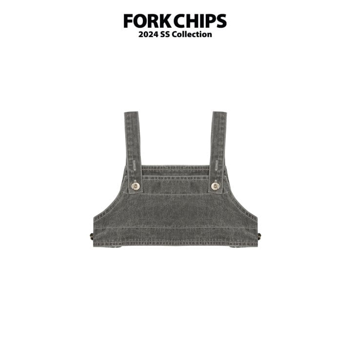 Fork Chips - Korean Children Fashion - #prettylittlegirls - Charming Crop Top - 3