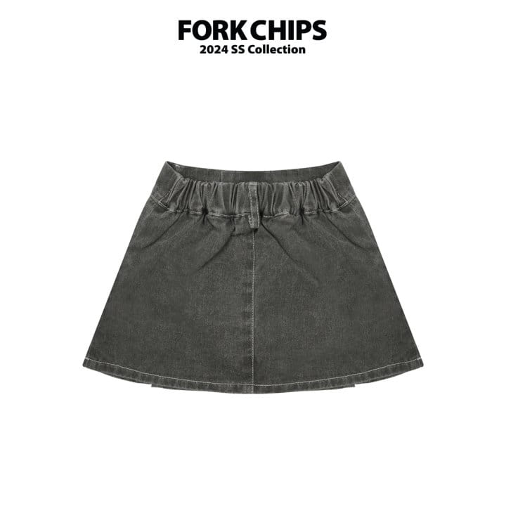 Fork Chips - Korean Children Fashion - #todddlerfashion - Charming Mini Skirt - 3