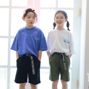 Ggomenge - Korean Children Fashion - #Kfashion4kids - Wave Tee