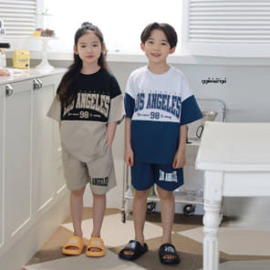 Ggomenge - Korean Children Fashion - #discoveringself - Los Top Bottom Set