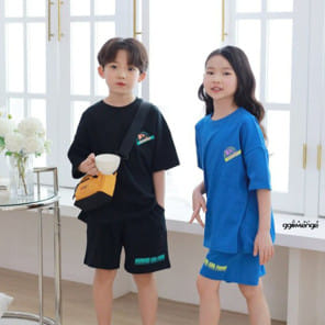 Ggomenge - Korean Children Fashion - #fashionkids - Dipron Top Bottom Set