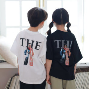 Ggomenge - Korean Children Fashion - #kidsshorts - Robot Short Sleeve Tee