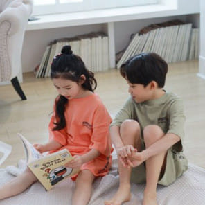 Ggomenge - Korean Children Fashion - #magicofchildhood - Insta Top Bottom Set