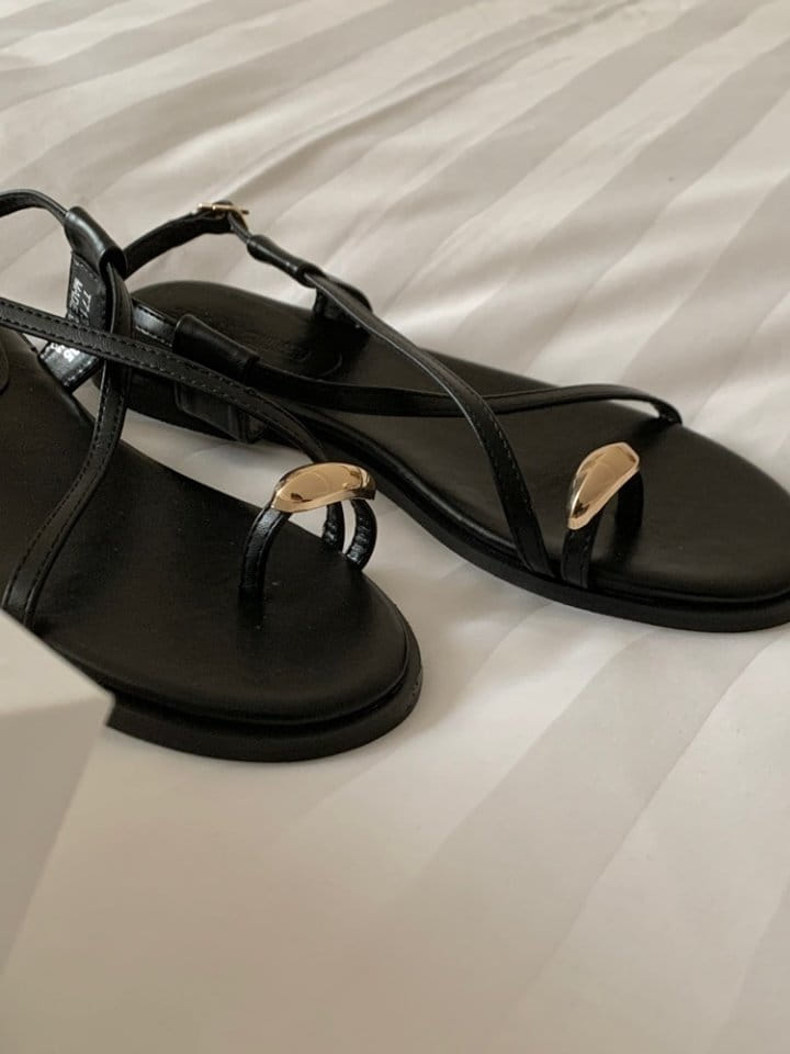 Golden Shoe - Korean Women Fashion - #momslook - 7131 Slipper & Sandals - 6