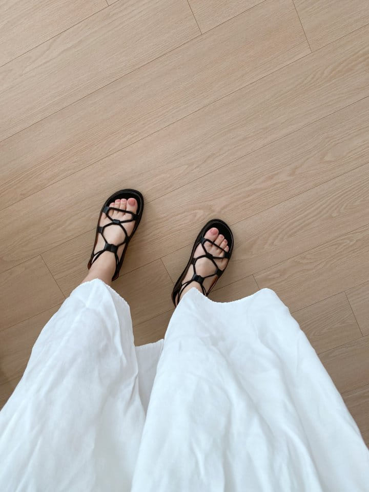 Golden Shoe - Korean Women Fashion - #momslook - 2084 Slipper & Sandals - 10