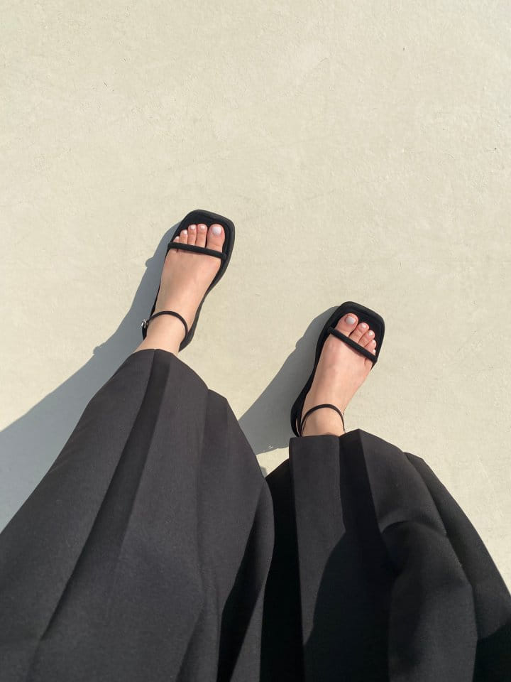 Golden Shoe - Korean Women Fashion - #momslook -  2042 Slipper & Sandals - 10