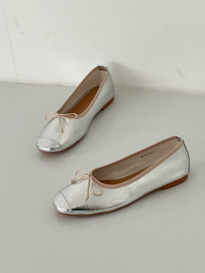 Golden Shoe - Korean Women Fashion - #momslook - 321 Flats & Ballerinas - 5