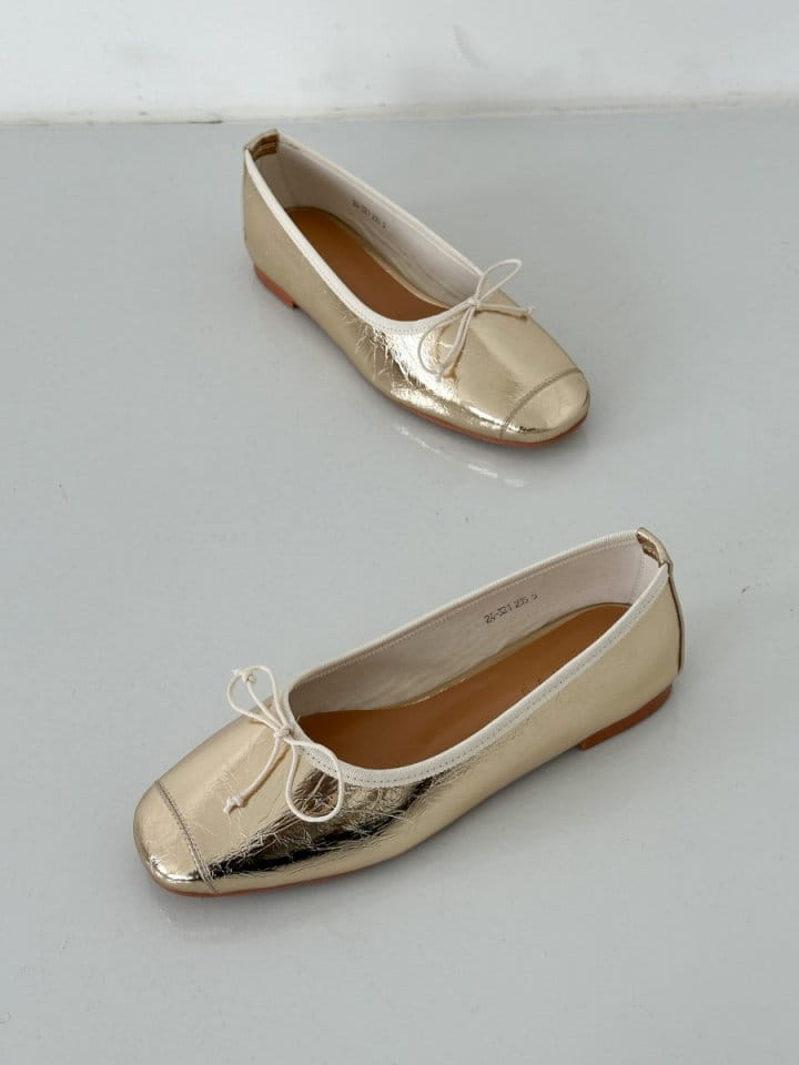Golden Shoe - Korean Women Fashion - #momslook - 321 Flats & Ballerinas - 6