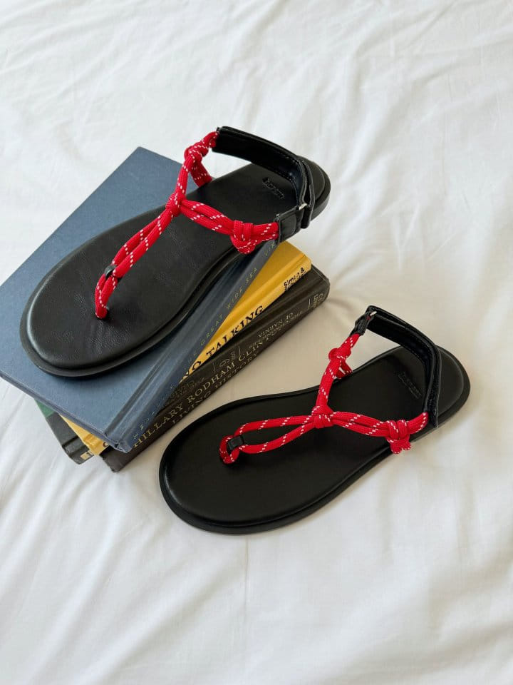 Golden Shoe - Korean Women Fashion - #momslook -  816 Slipper & Sandals - 5