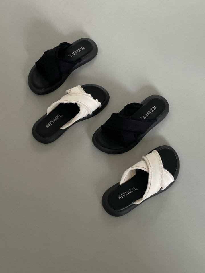 Golden Shoe - Korean Women Fashion - #momslook -  3550 Slipper & Sandals - 2