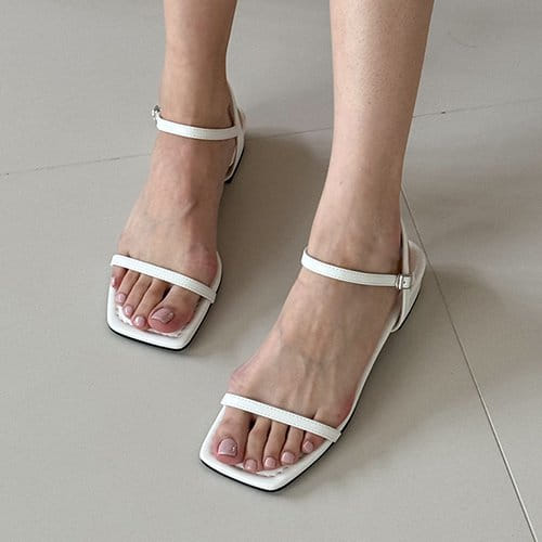 Golden Shoe - Korean Women Fashion - #momslook -  1483 Slipper & Sandals - 9