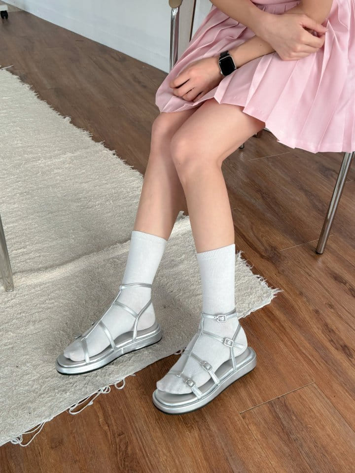 Golden Shoe - Korean Women Fashion - #pursuepretty -  3516 Slipper & Sandals - 8