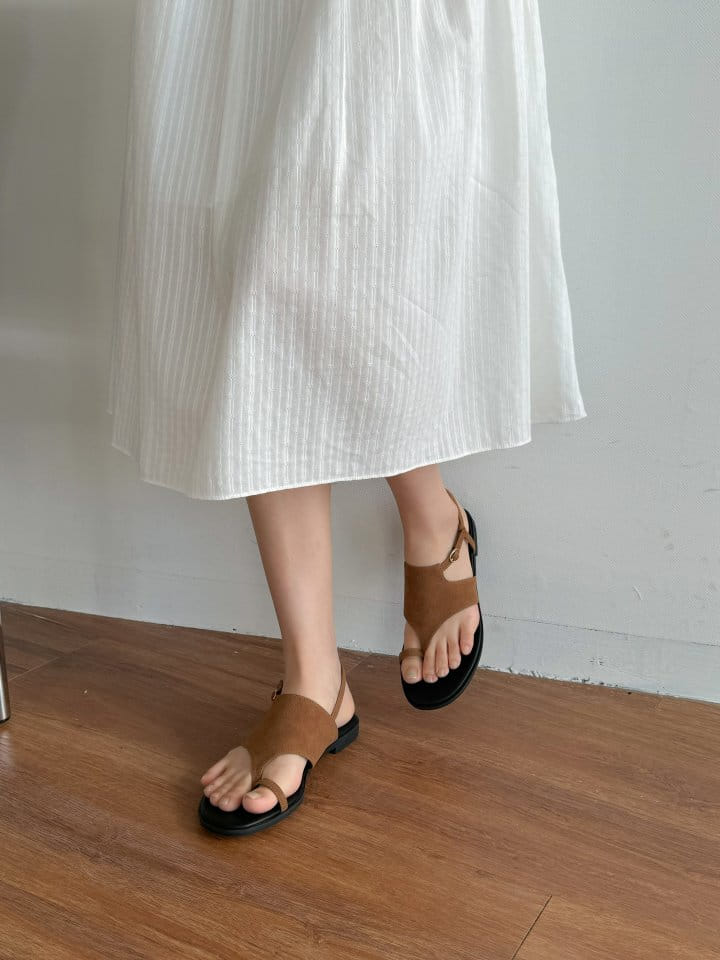 Golden Shoe - Korean Women Fashion - #restrostyle -  3517 Slipper & Sandals - 11