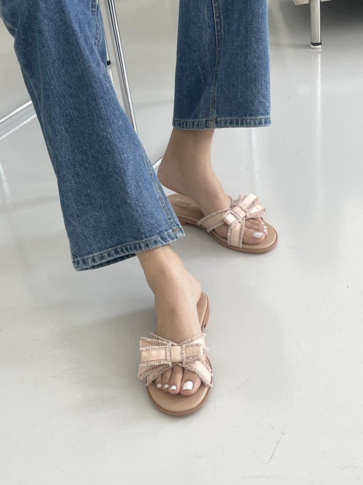 Golden Shoe - Korean Women Fashion - #restrostyle - 1215 Slipper & Sandals - 7