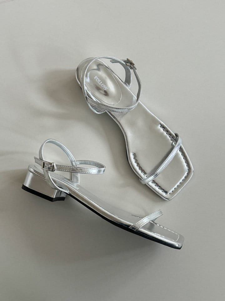 Golden Shoe - Korean Women Fashion - #thelittlethings -  1483 Slipper & Sandals - 6