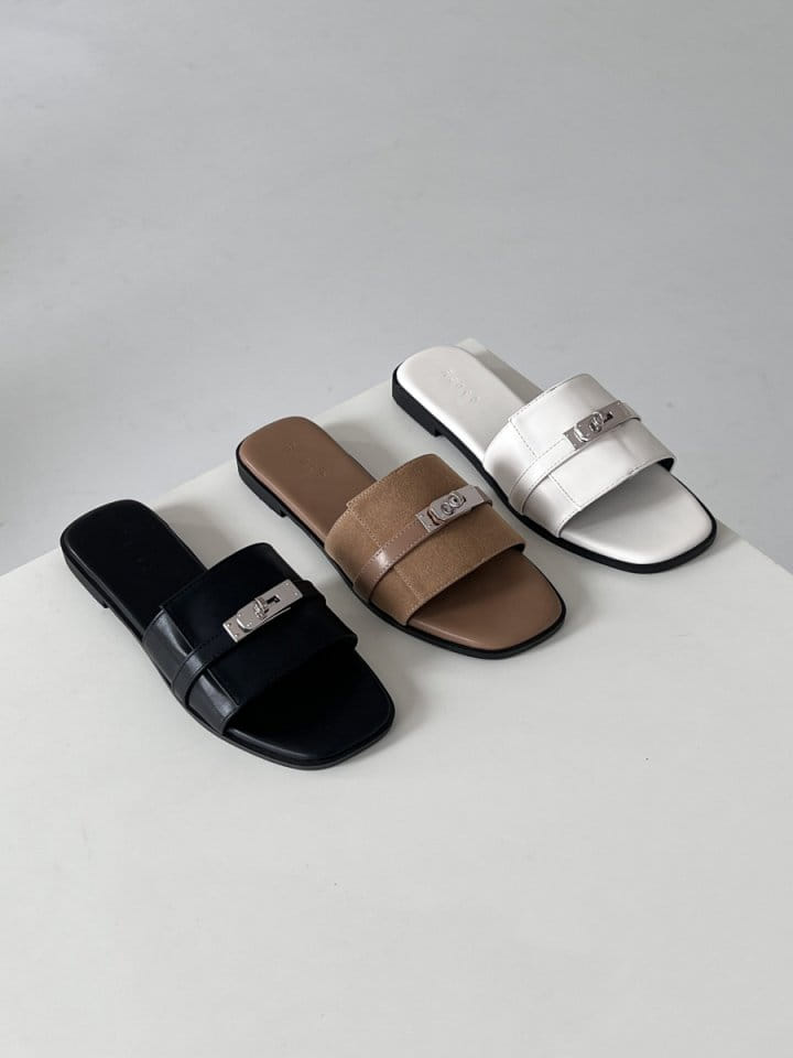 Golden Shoe - Korean Women Fashion - #thelittlethings -  332 Slipper & Sandals - 5