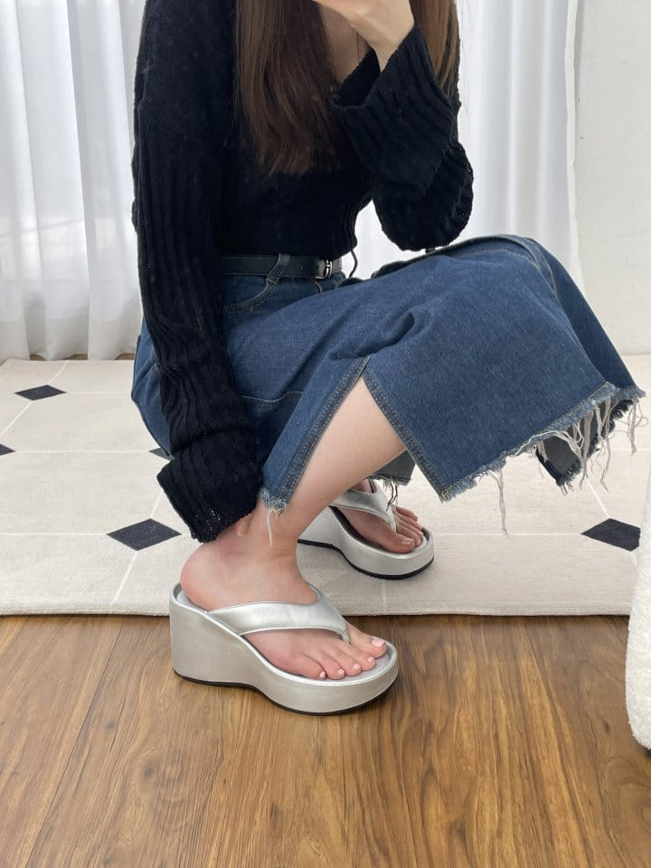 Golden Shoe - Korean Women Fashion - #vintageinspired - 3033 Slipper & Sandals - 11