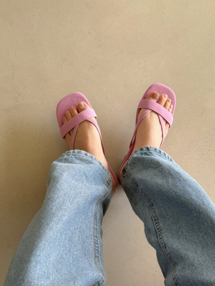 Golden Shoe - Korean Women Fashion - #vintagekidsstyle -  3518 Slipper & Sandals - 11