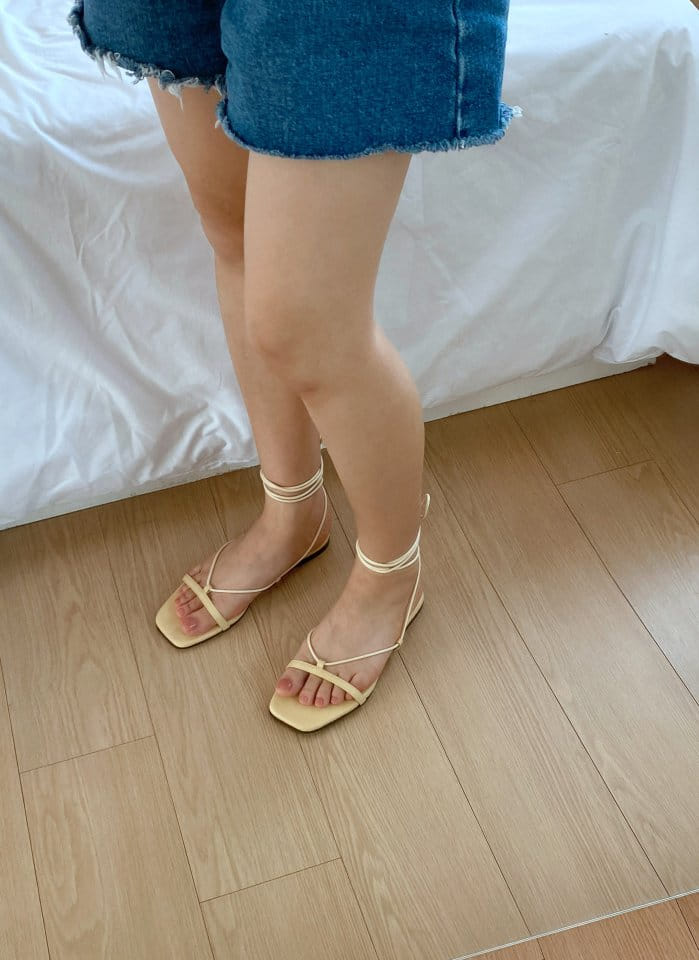 Golden Shoe - Korean Women Fashion - #womensfashion -  817 Slipper & Sandals - 7