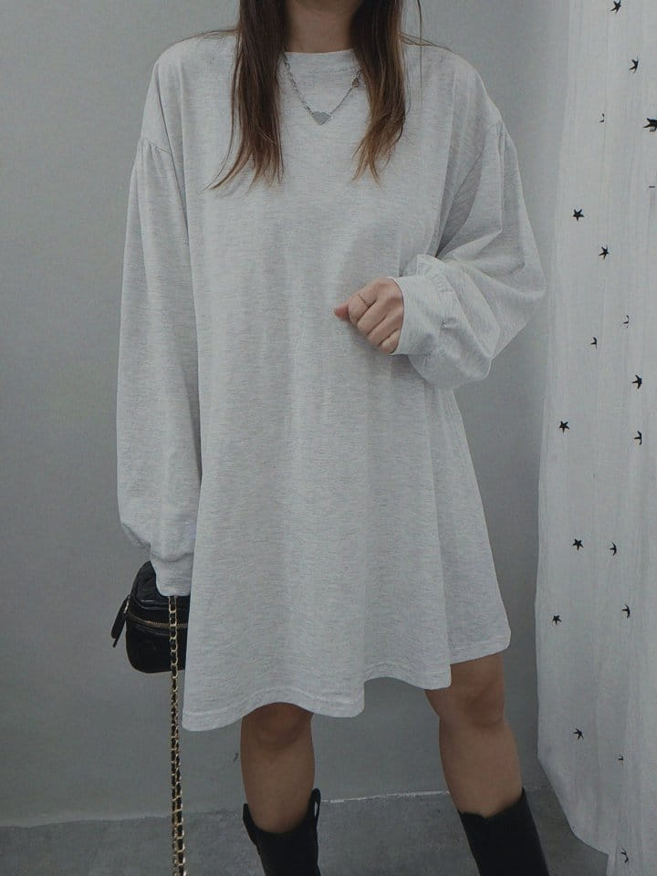 Gram - Korean Women Fashion - #momslook - A Puff One-Piece - 10