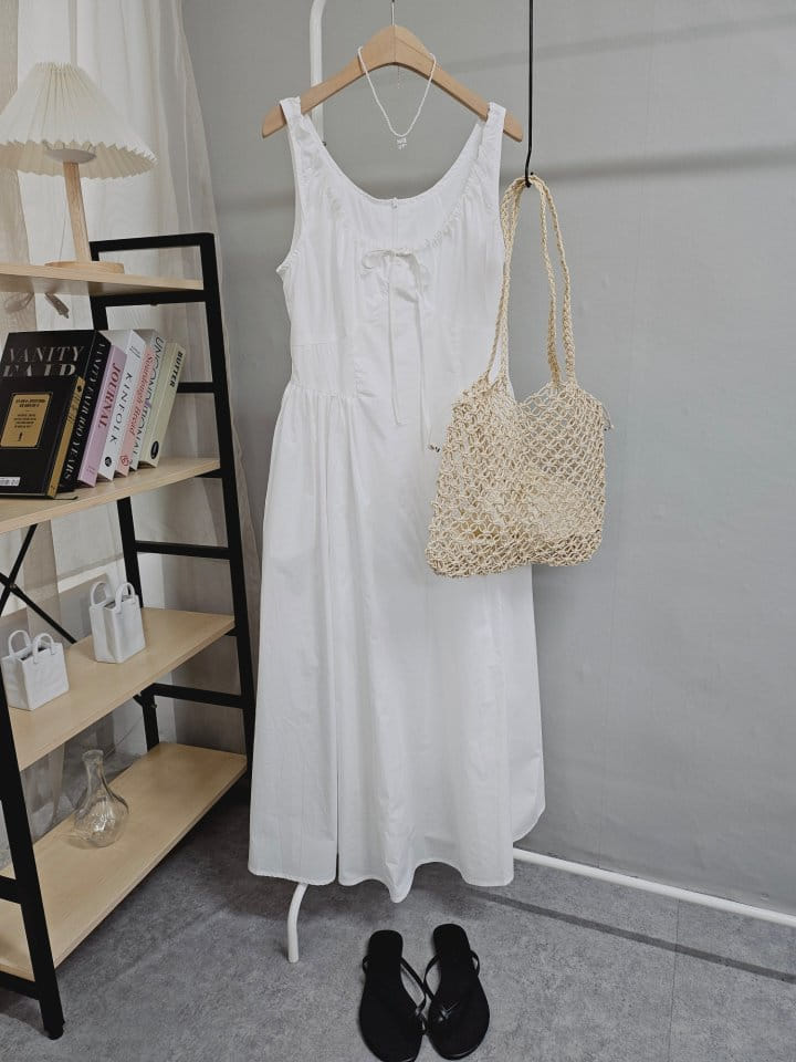 Gram - Korean Women Fashion - #restrostyle - Some String One-Piece - 2